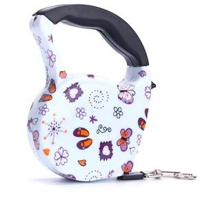 Dog Leash Supplies Cartoon Printed Retractable Leash